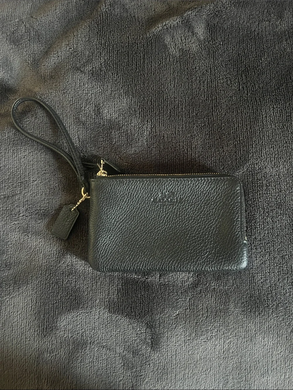 Coach Leather Wristlet